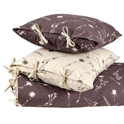 Постільна білизна Home Line Волошки темно-ліловий, бязь, полуторний (184227) Вінниця