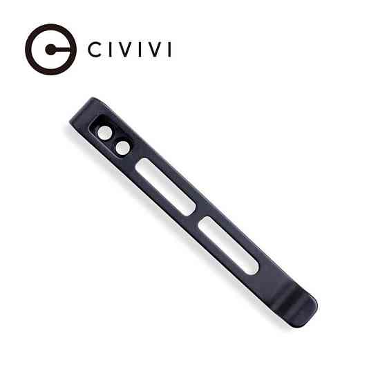 Клипса карманная стальная Civvivi без винтов CA-06A-V1 Киев