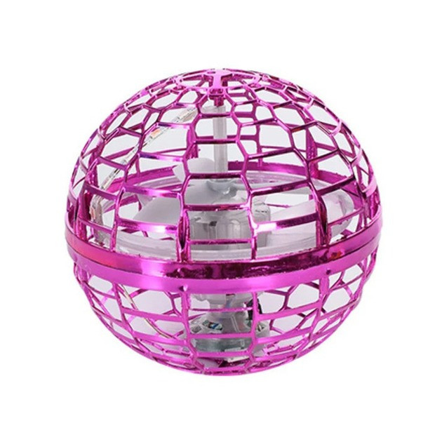 Летающий шар-спиннер Flynova pro 368FN(Pink) со светом Винница - изображение 4