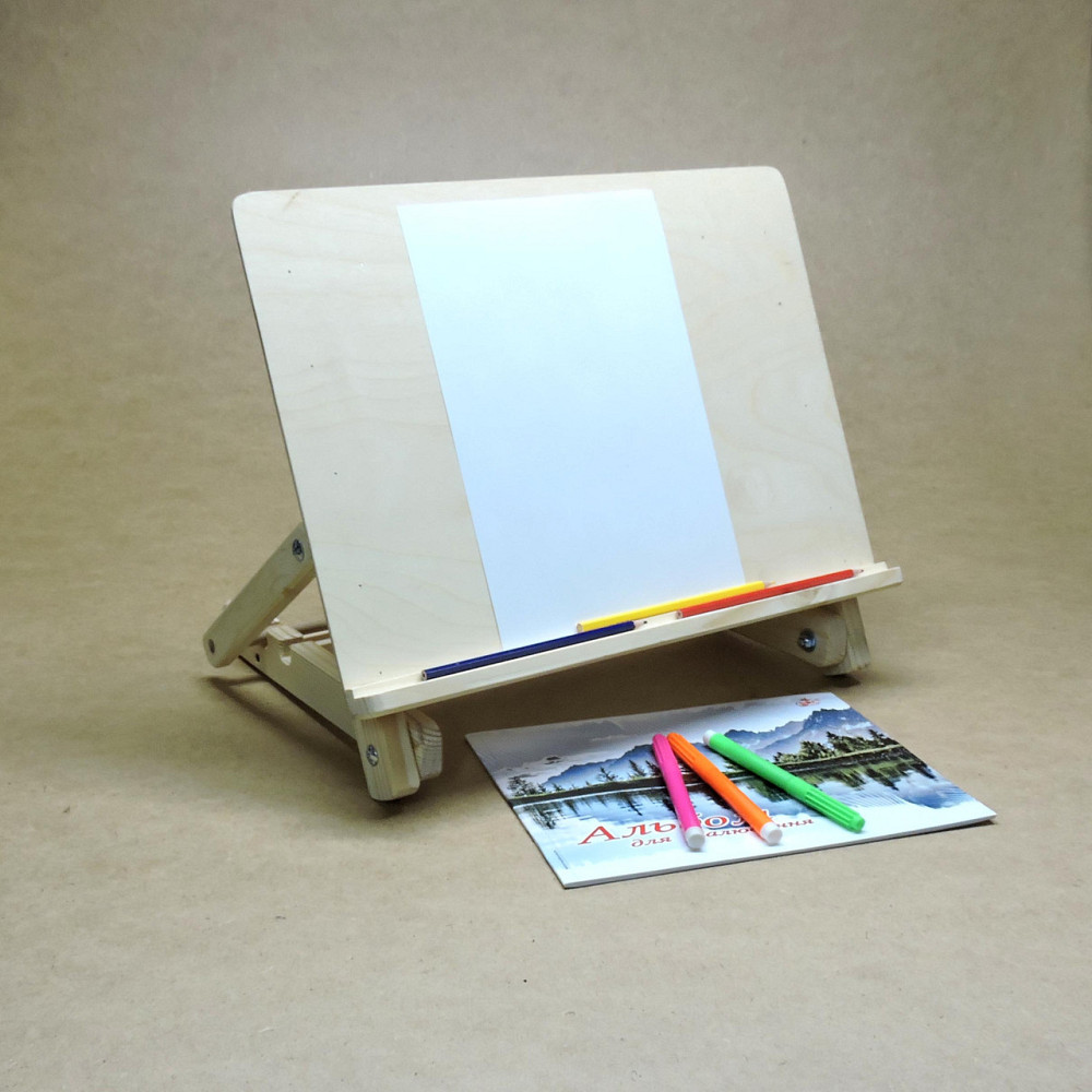 Мольберт "Моне А3" настільний розкладний Миколаїв - фото 1