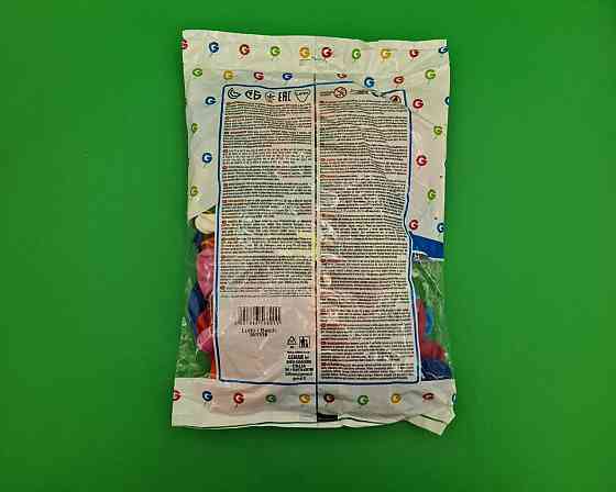 Надувні кульки у формі серця пастель асорті 10" (25 см) 100 шт (1 пач.) Харків