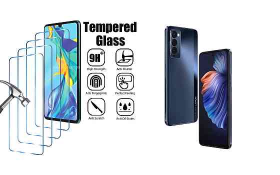 Захисне скло ArmorGlass для Tecno Camon 18 (CH6n), Camon 18p (CH7n) – стійке до подряпин та ударів Київ
