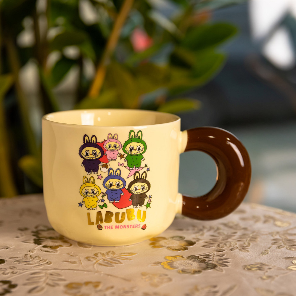 Чашка Labubu The Monsters 400 мл для дітей подарункова Київ - фото 3