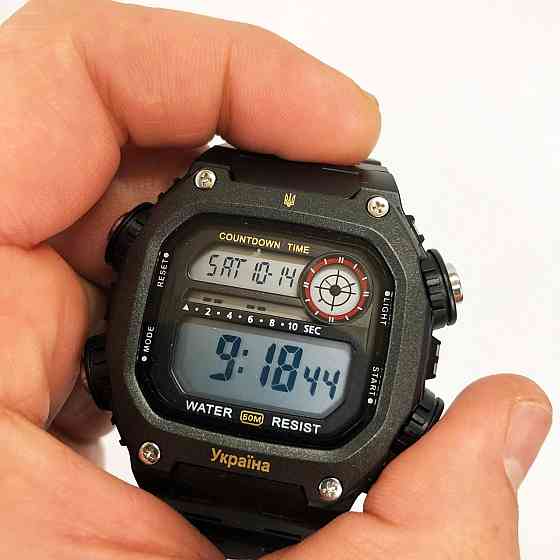 Військові годинники для військовослужбовців SKMEI, Годинники для походів Спортивні міцні BI-19 Івано-Франківськ