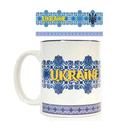 Чашка подарункова керамічна Україна Київ