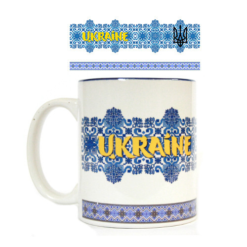 Чашка подарочная керамическая Украина Киев - изображение 1