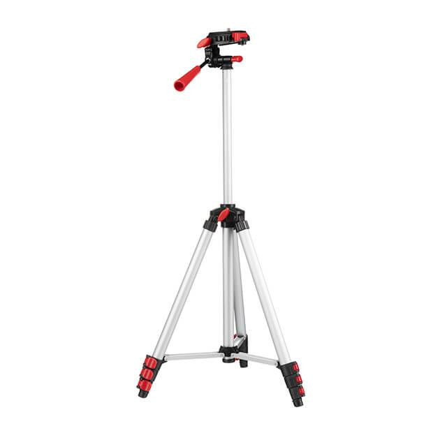 Штатив для лазерного рівня INTERTOOL MT-3053, 1,3 м, різьба 1/4" - із регулюванням висоти Львів - фото 1