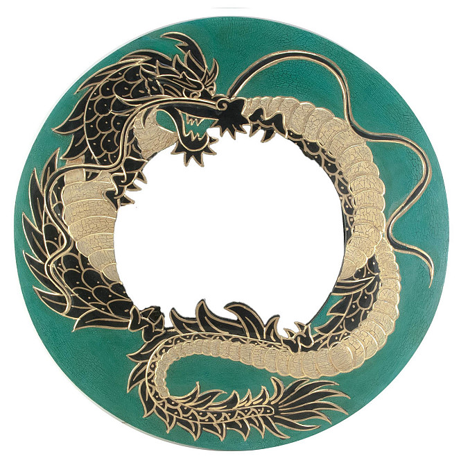 Зеркало настенное мозаичное Дракон Киев - изображение 1