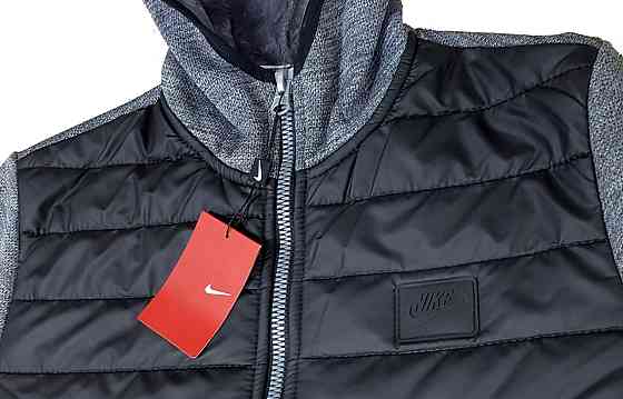 Женская трикотажная толстовка-куртка на меху Nike ,оригинал Киев