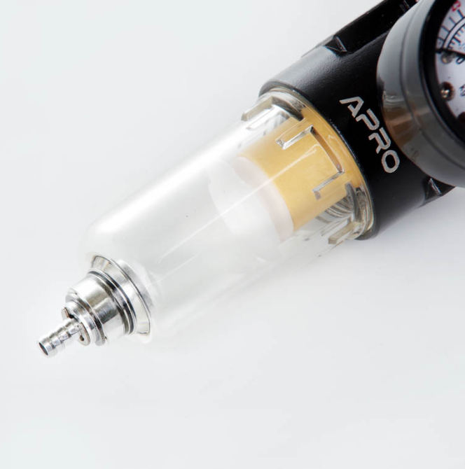 Фільтр-осушувач з редуктором та манометром 500л/хв 1/4" APRO Житомир - фото 3