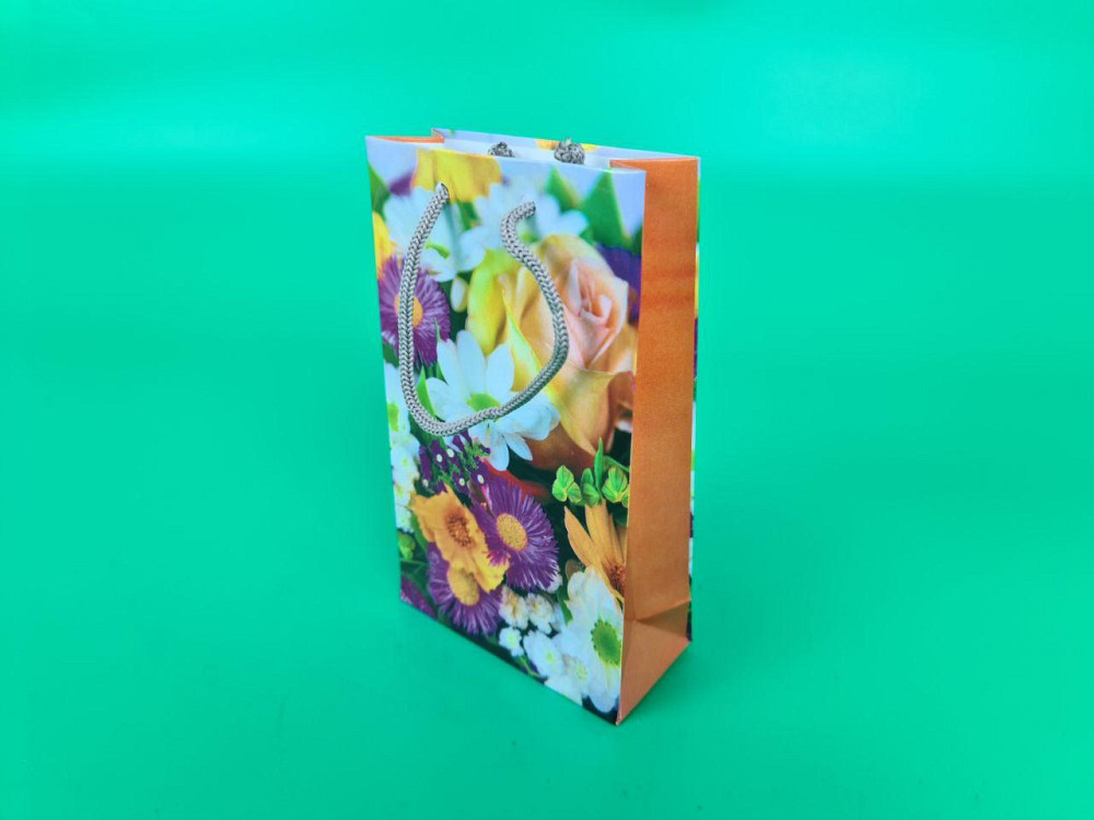 Пакет бумажный подарочный малый 11/18/5(арт М147) (12 шт) Харьков - изображение 1