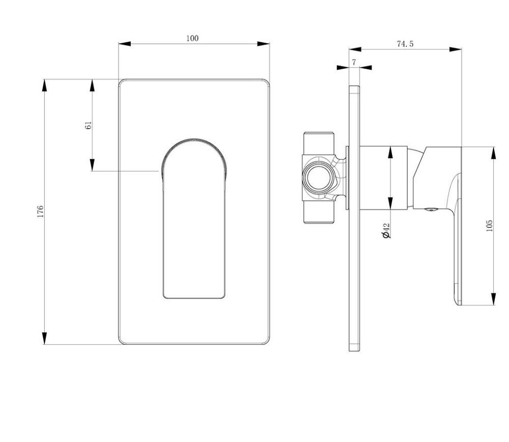 Змішувач для гігієнічного душу HAIBA ALEX 002 INNER   ( HB3978 ) 23953 Харьков - изображение 4