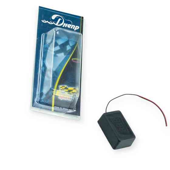 Вольтметр с дисплеем на скотче с проводом 6/12/24В ЗОРЯ 0,36