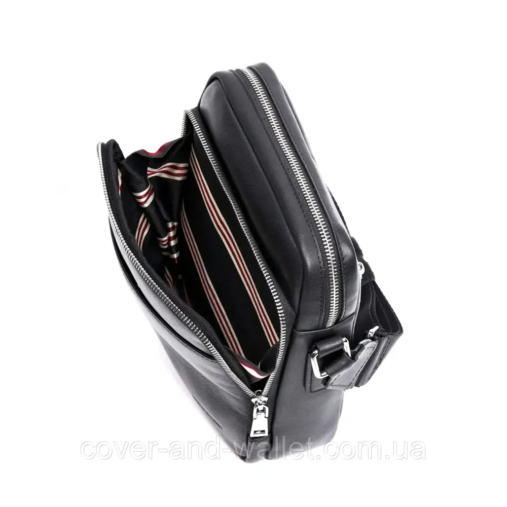 Стильная мужская кожаная сумка мессенджер Marco Coverna 7702-1A Киев - изображение 11