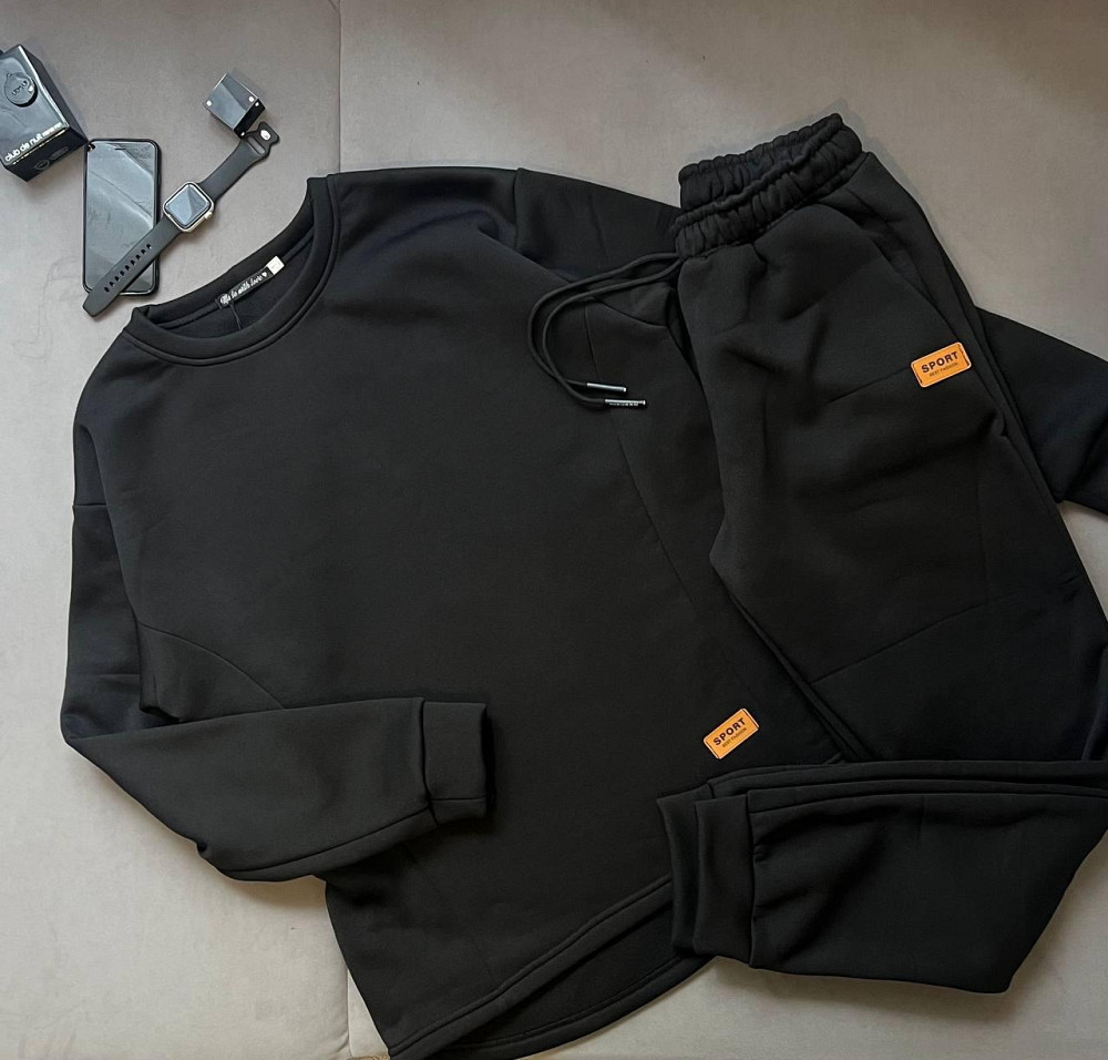 Мужской утепленный спортивный костюм baza трикотаж Трехнит флис Одесса - изображение 3