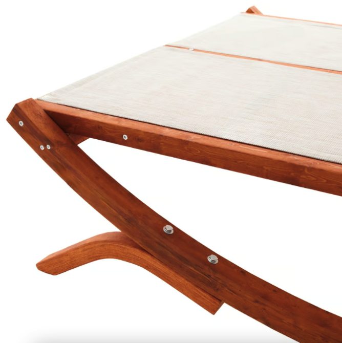 Садовий шезлонг Di Volio Pionza двомісний бежевий Київ - фото 7