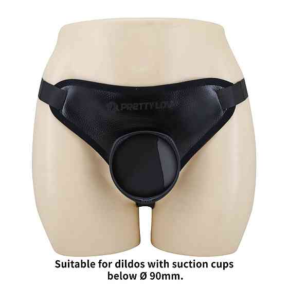 Жіночий страпон Pretty Love - Fogg 4.7" Silicone Dildo with Harness Briefs, BW-022076 Sex Aura Київ