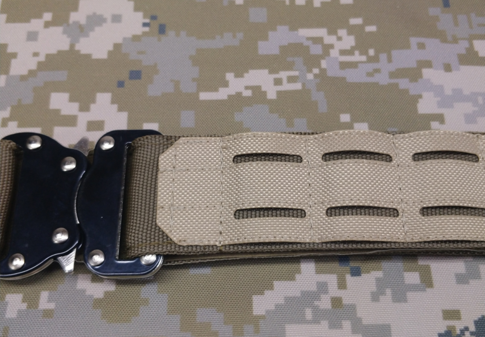 Ремінь розвантажувальний Кобра Tactical із системою Lazer MOLLI койот пісок підвійний тактичний ремін Одеса - фото 3