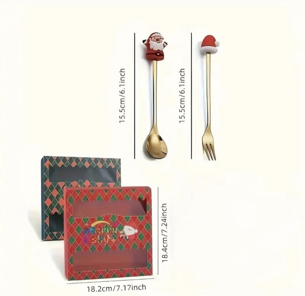 Різдвяні столові прибори в коробці Сміла - фото 6