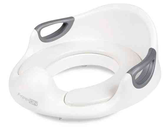 Детское сиденье для унитаза FreeON White-Grey Киев