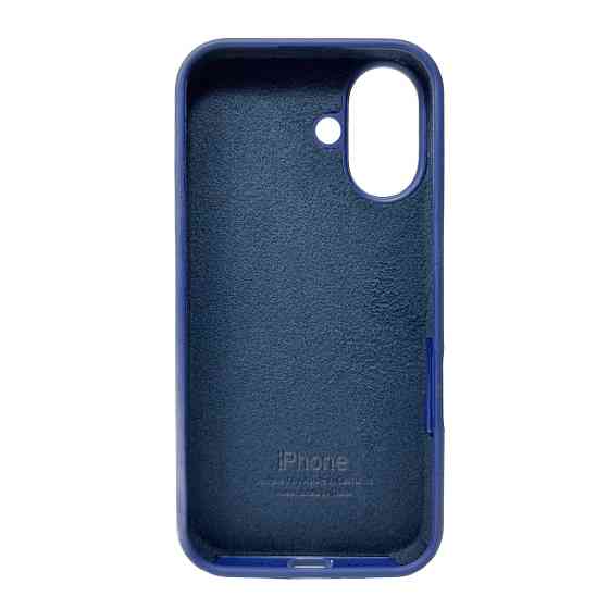 Чохол для смартфона Silicone Full Case AA Open Cam for Apple iPhone 16 39,Navy Blue Киев