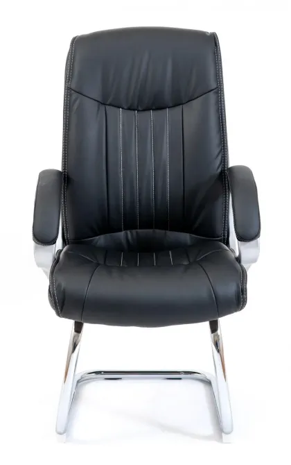 Офісне Конференційне Крісло Richman Frankfurt Fly 2300 Хром CF Чорний Київ - фото 2