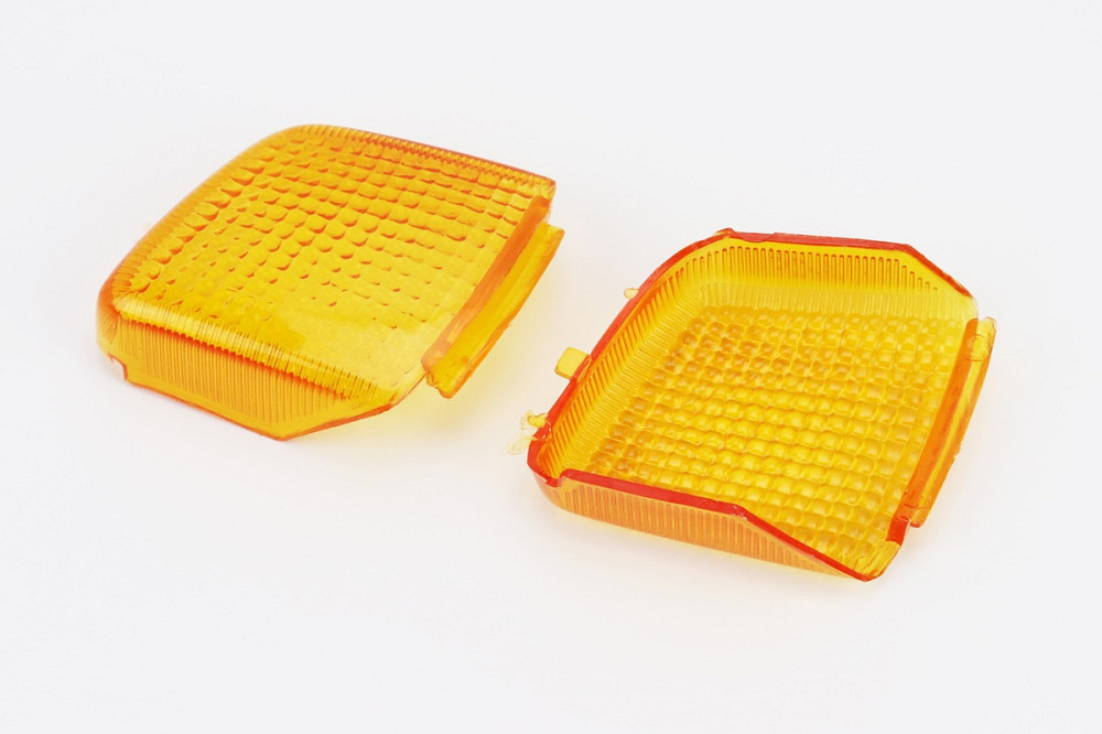 Honda LEAD AF-20 "скло"- поворотів задніх к-кт 2шт, жовті Київ - фото 1