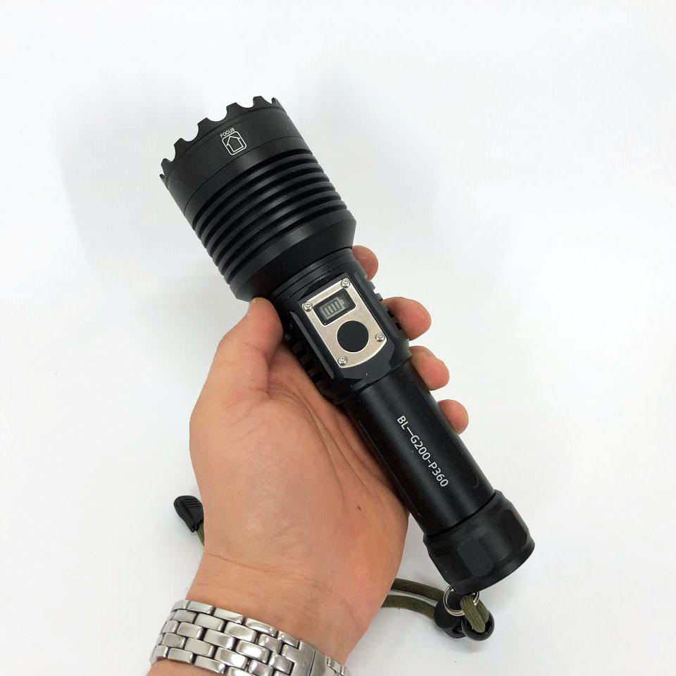 Ліхтарик на всі випадки Bailong BL-G200-P360, Потужний ручний ліхтарик, Ліхтарик NJ-376 police оригінал Київ - фото 7