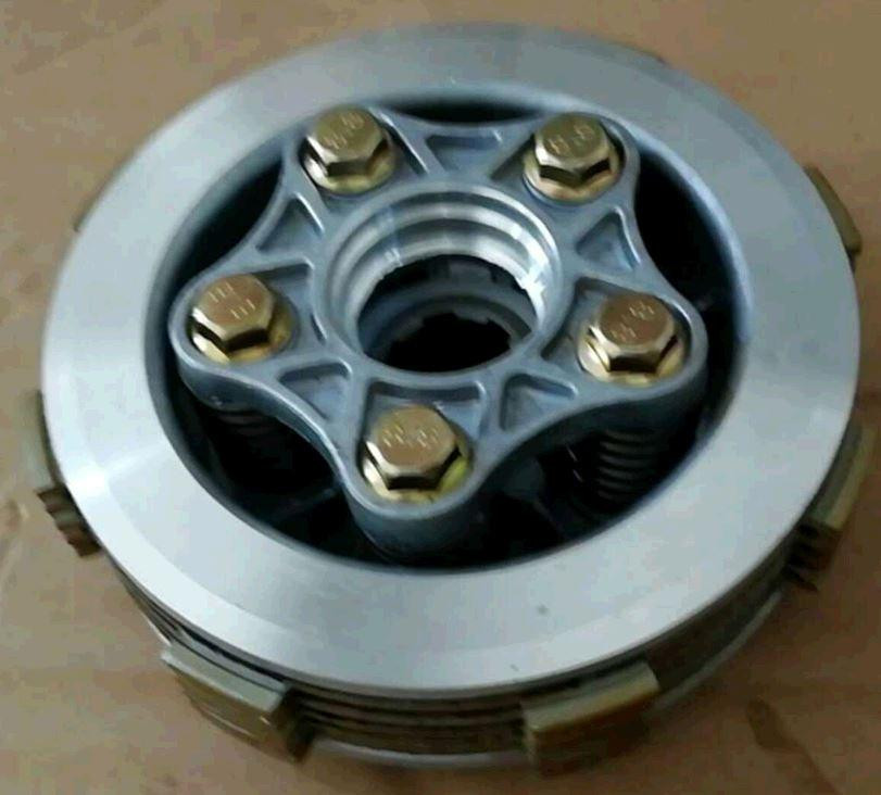 Диски сцепления (в сборе) мотоцикл 4T CG125 (5 болтов) (диски, пружины, столик) Мукачево - изображение 1