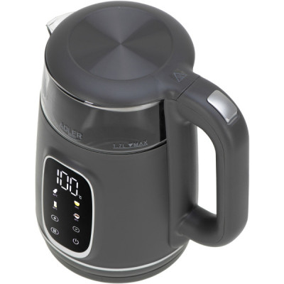 Електрочайник Adler AD 1305 grey Вінниця - фото 2