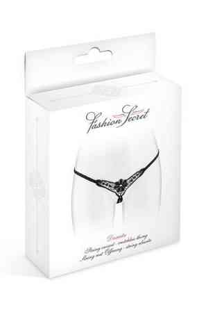 Трусики-стринги с доступом Fashion Secret DANUTA Black Sex Aura Киев