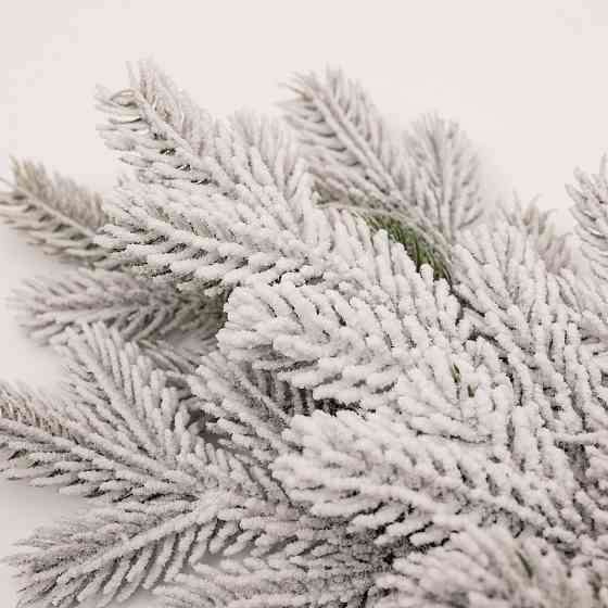 Lugi Новорічна хвойна гірлянда лита засніжена Північна зірка 60*35 см TD-NSTSN1 Київ