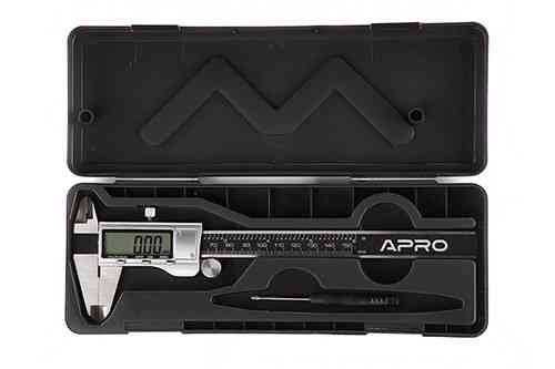 Штангенциркуль електронний 150 мм металевий корпус (батарея 1,5В) APRO Рівне