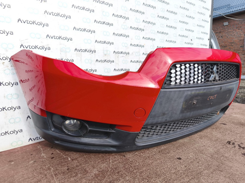 Бампер передній Mitsubishi Colt 2010-2012 (6400C105) Ковель - фото 8