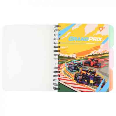 Блокнот Yes А5 Grand prix 144 аркуша пластикова обкладинка (681961) Вінниця