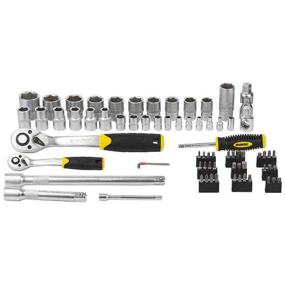 Sigma Набор насадок торцевых и бит 1/4", 1/2" 72шт CrV mid SIGMA (6003741) Коломыя