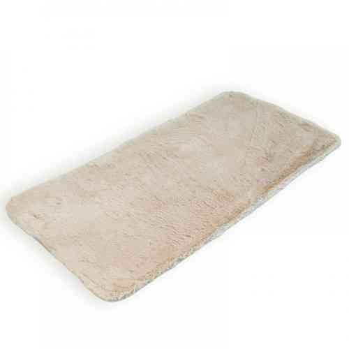 Килимок для підлоги з еко-хутра ТМ Dariana Tweed 75*150 см бежевий Житомир