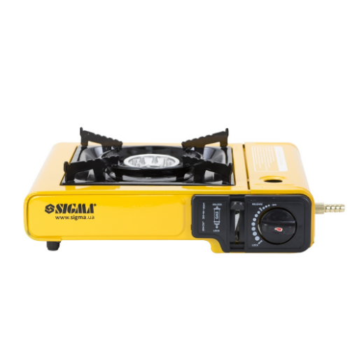 Плита газова одноконфорочна з п'єзо та адаптером + кейс SIGMA Житомир - фото 4