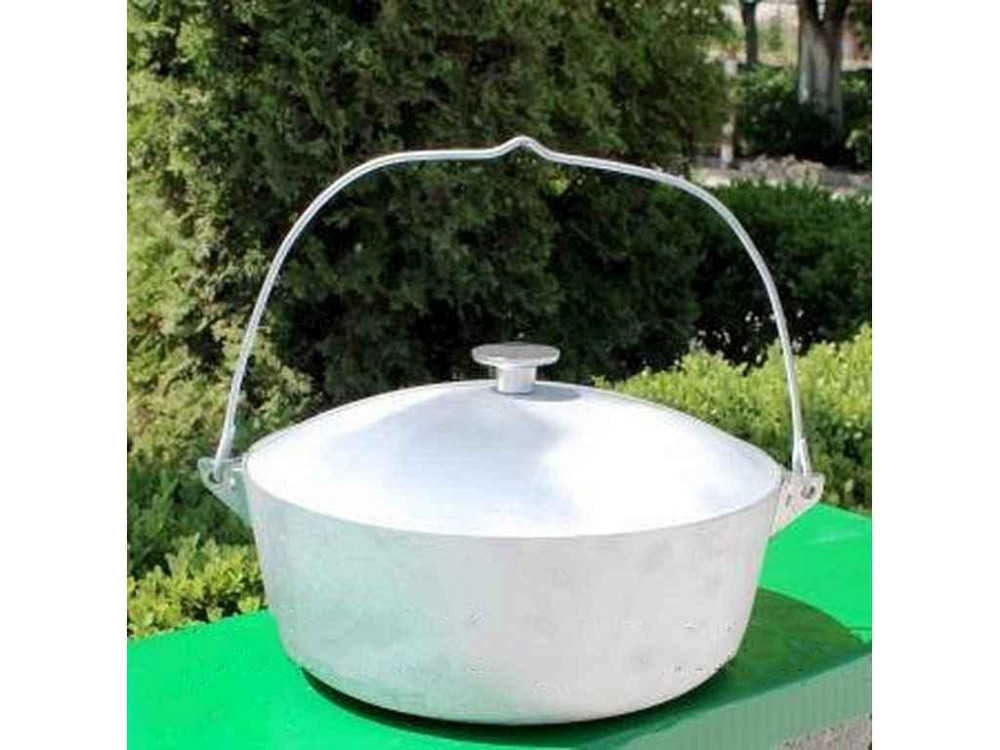 Казан рибальський з кришкою 4,00л ТМ ПОЛІМЕТ Київ - фото 1