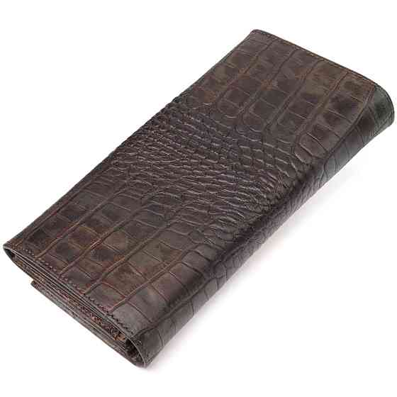 Интересный женский кошелек с монетницей из натуральной фактурной кожи CANPELLINI 21530 Разноцветный Киев