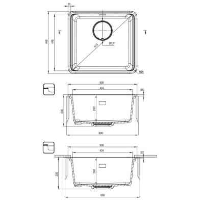 Мийка кухонна Deante Momi (ZKM_T10A) Вінниця