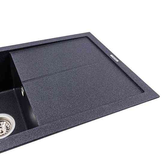 VALESO Гранітна мийка для кухні VALESO SOLID 7843 матова Карбон Киев