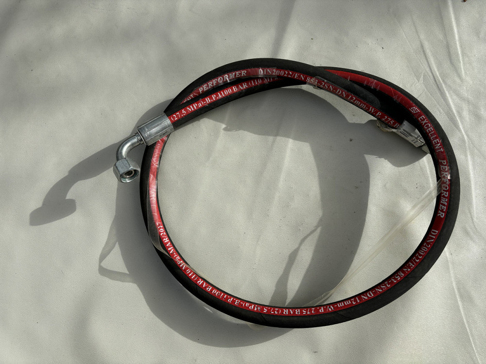 Рукав високого тиску 1400 мм. Ключ - 24 - 90 градусов. 2SN. d=12. Харків - фото 1