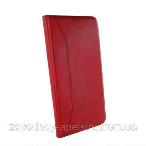 Чохол книжка Xiaomi Redmi Note 9 Aspor Case red Одеса