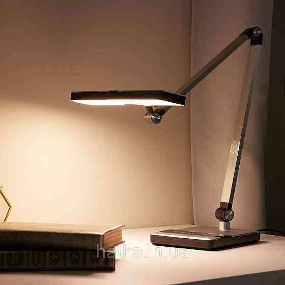 Лампа настільна світлодіодна гнучка Sirius BL-1105-C срібна Київ