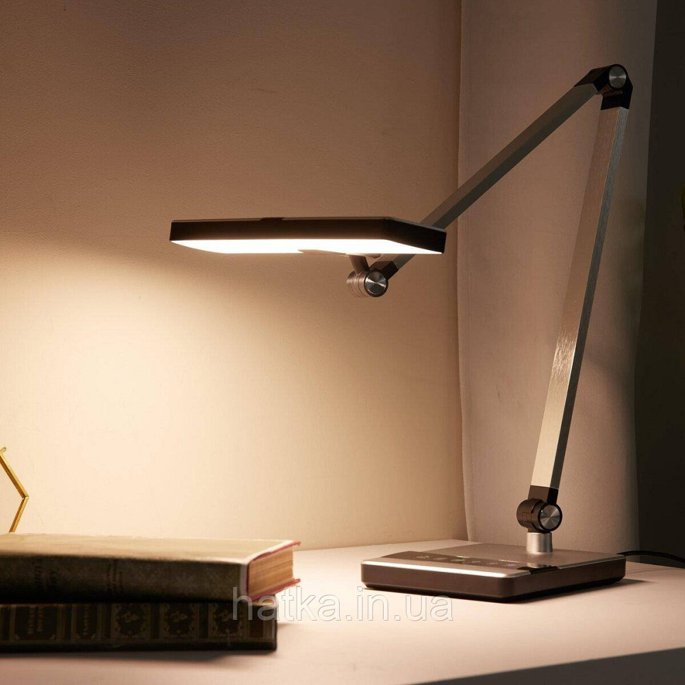 Лампа настільна світлодіодна гнучка Sirius BL-1105-C срібна Київ - фото 1