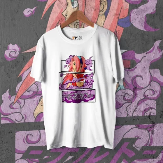 Футболка для подростка мальчика с принтом Наруто Сакура Кид Размер 160 Anime10329 Днепр