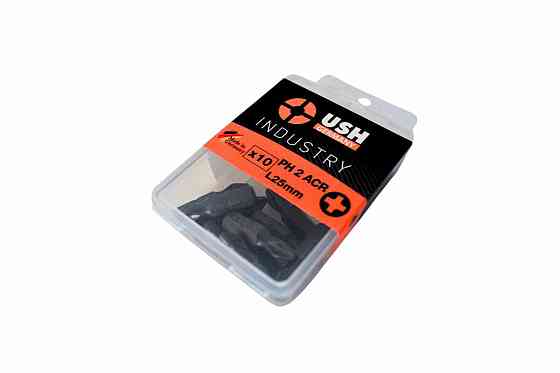 Насадка викруткова USH Industry ACR : Phillips PH2 x 25 мм. Уп. 10 шт. Одеса