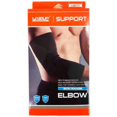 Фиксатор локтя LiveUp Elbow Support LS5771-SM чорний Уні S/M (2018011000160) Винница - изображение 1