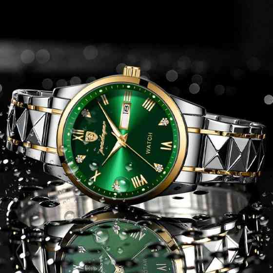 Годинник чоловічий наручний Poedagar Omega Sahara Gold (2 ремінці) Київ